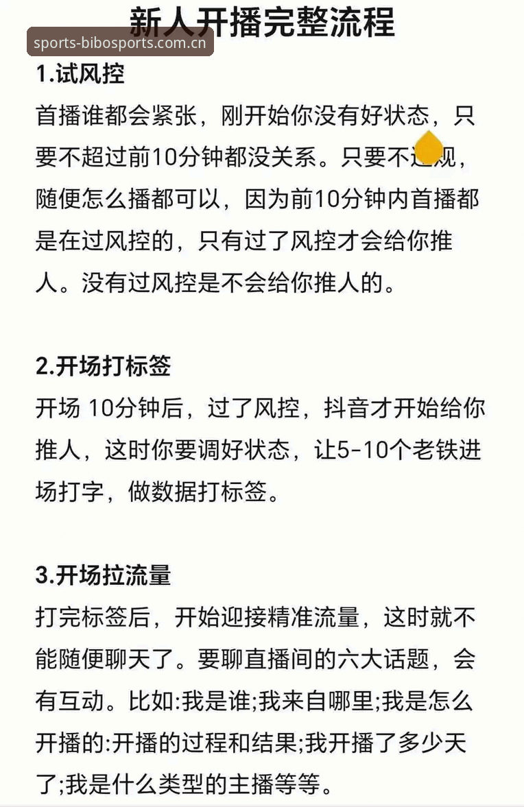 BIBO体育直播操作教程：从注册到实时赛事追踪的全面指南